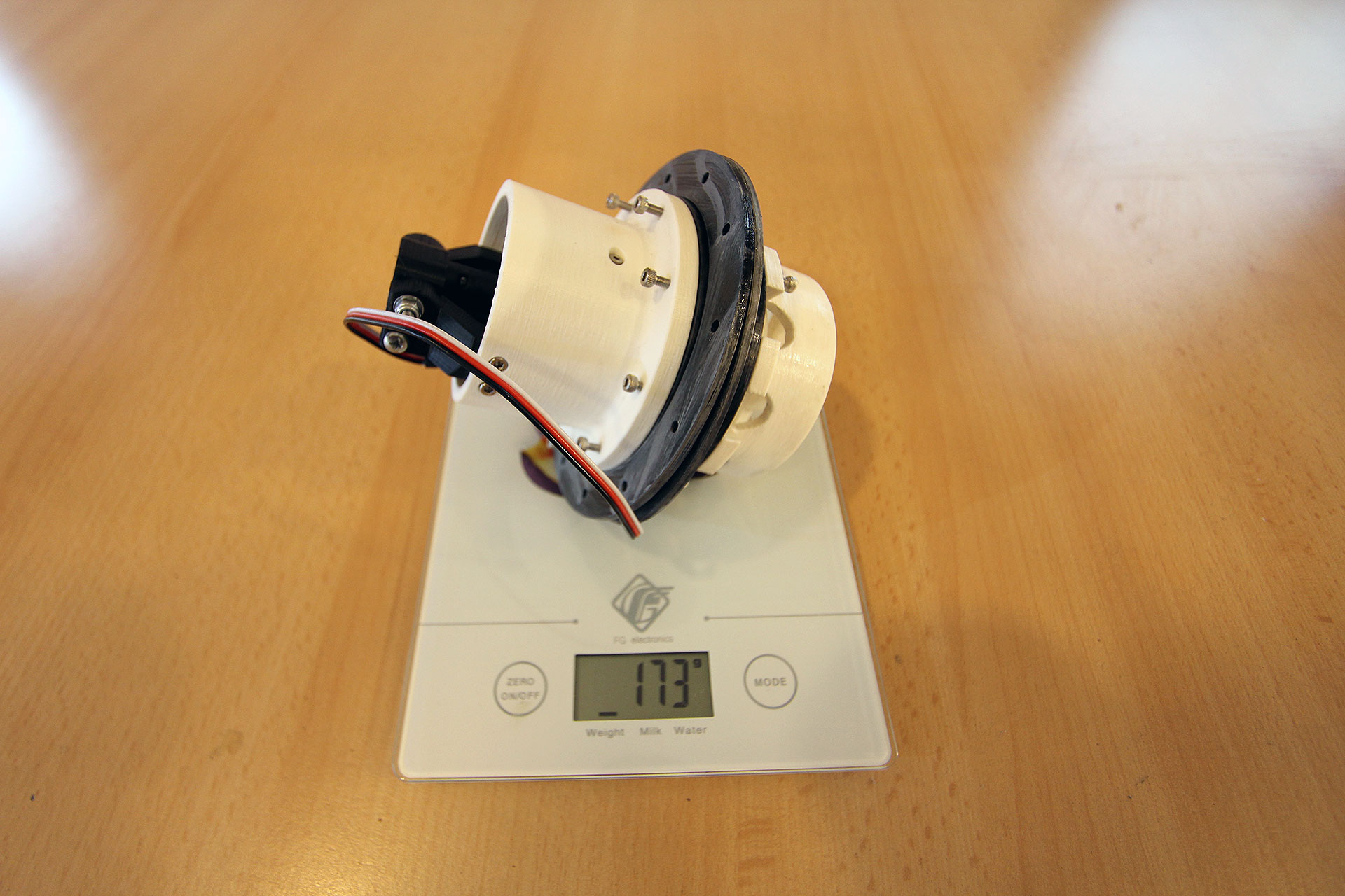 RC Safety valve for Blimps weight